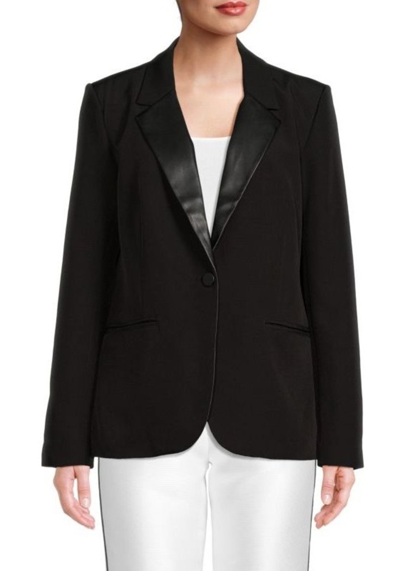 Laundry by Shelli Segal Solid Blazer