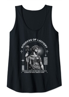 Laundry by Shelli Segal Womens FUNNY LAUNDRY GODDESS FUNNY LAUNDRY SOAP FUNNY LAUNDRY GIRL Tank Top