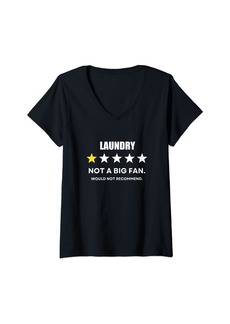 Laundry by Shelli Segal Womens Laundry One Star Not a Big Fan Wouldn't Recommend V-Neck T-Shirt