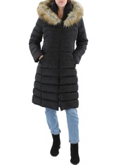 Laundry by Shelli Segal Womens Quilted Cold Weather Long Coat