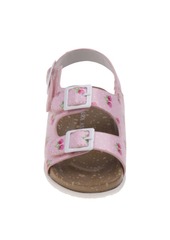 Laura Ashley's Every Step Flower Cork Lining Sandals