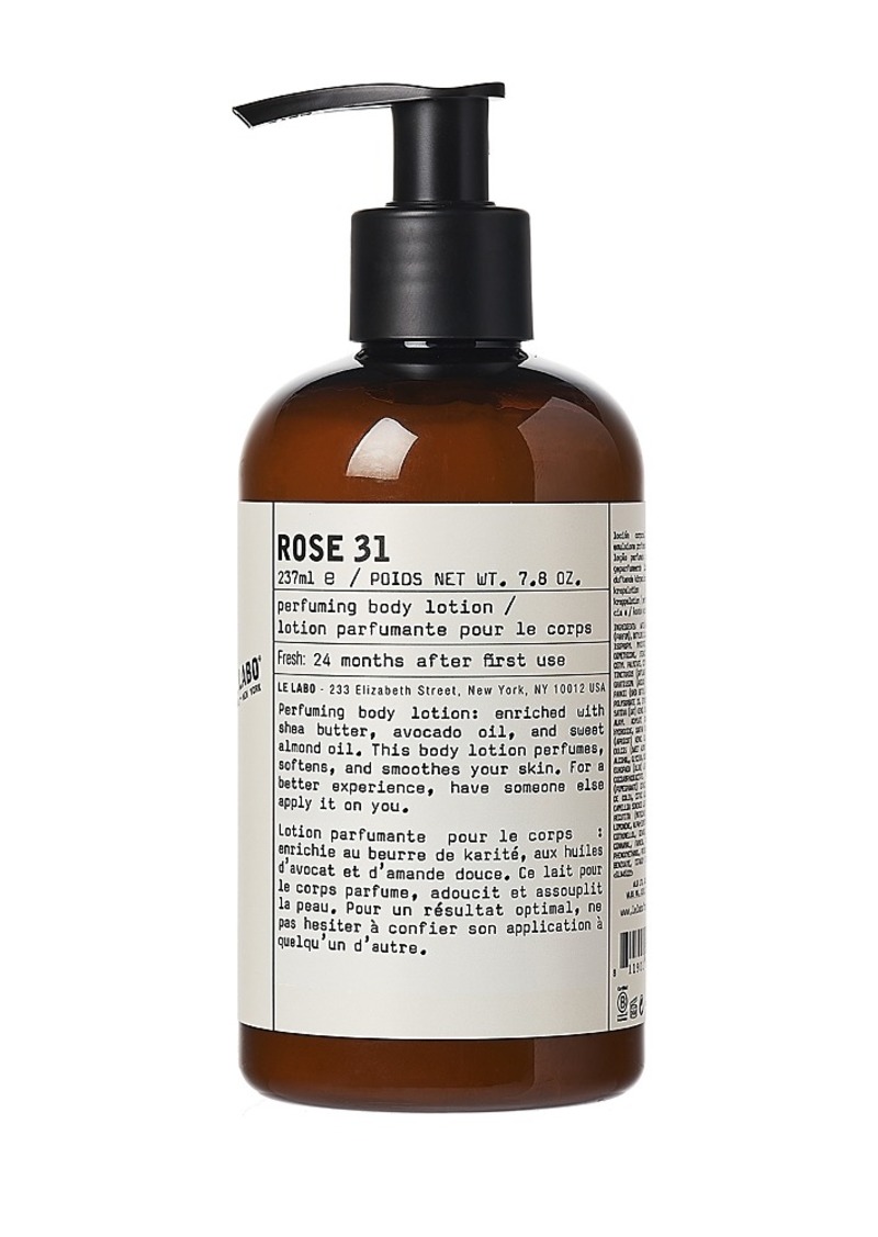 Le Labo Rose 31 Perfuming Body Lotion 7.8 oz.