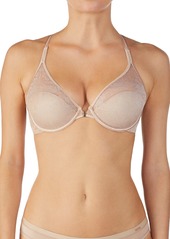 Le Mystere Lace Perfection Convertible Underwire Demi Bra in Natural at Nordstrom