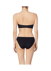 Le Mystere Women's Clean Lines Strapless Bra - Black