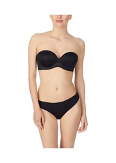 Le Mystere Women's Clean Lines Strapless Bra - Black