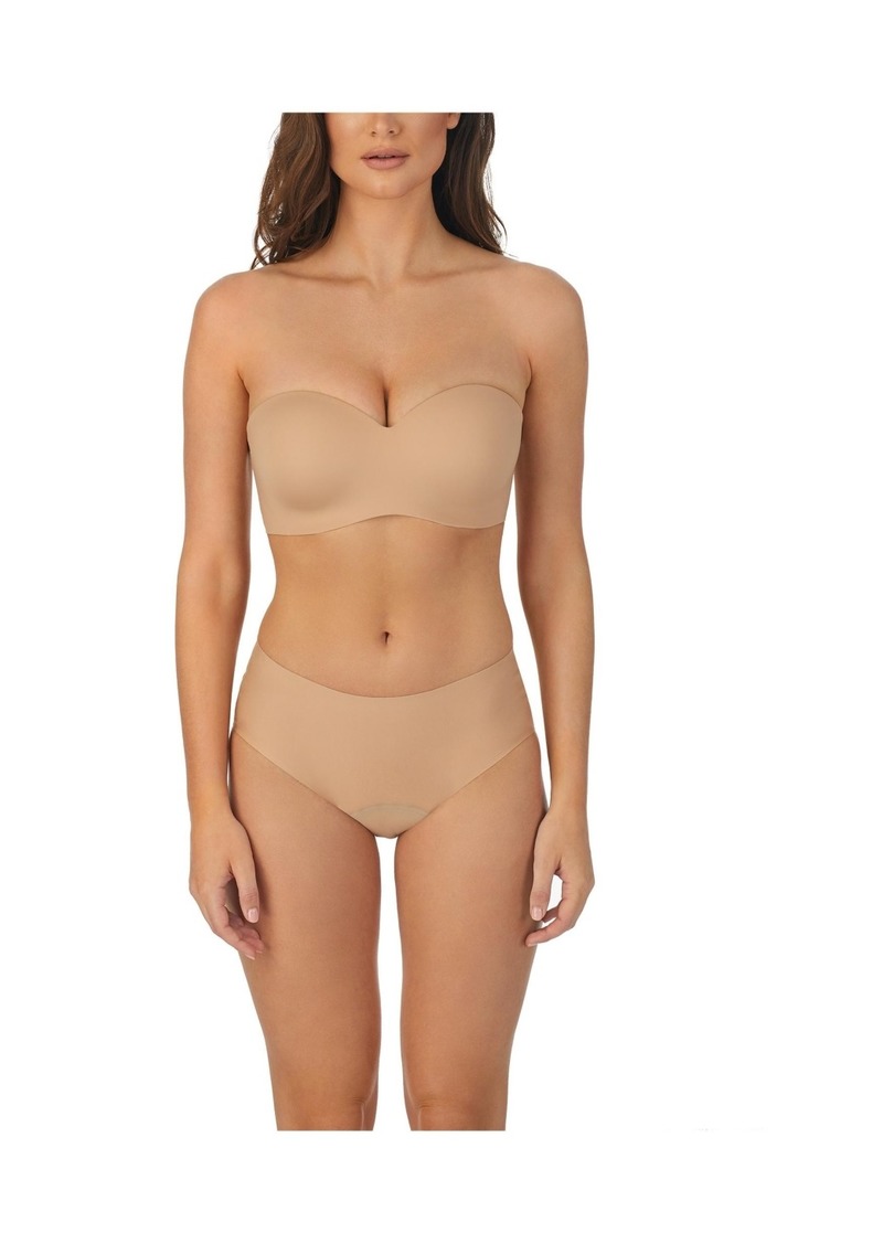 Le Mystere Women's Smooth Shape Wireless Strapless Bra - Natural