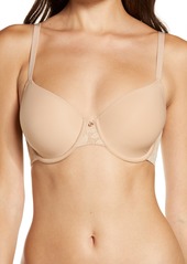 Le Mystere Lace Comfort Underwire T-Shirt Bra in Natural at Nordstrom