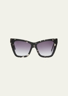 Le Specs Bio-Rapture Plastic Cat-Eye Sunglasses