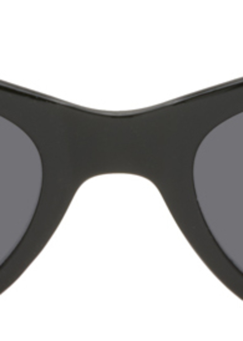 Le Specs Black Polywrap Sunglasses