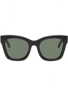Le Specs Black Showstopper Sunglasses