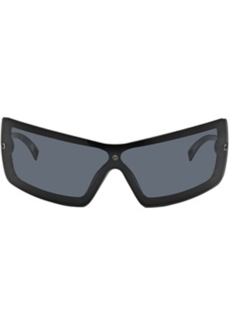 Le Specs Black 'The Bodyguard' Sunglasses