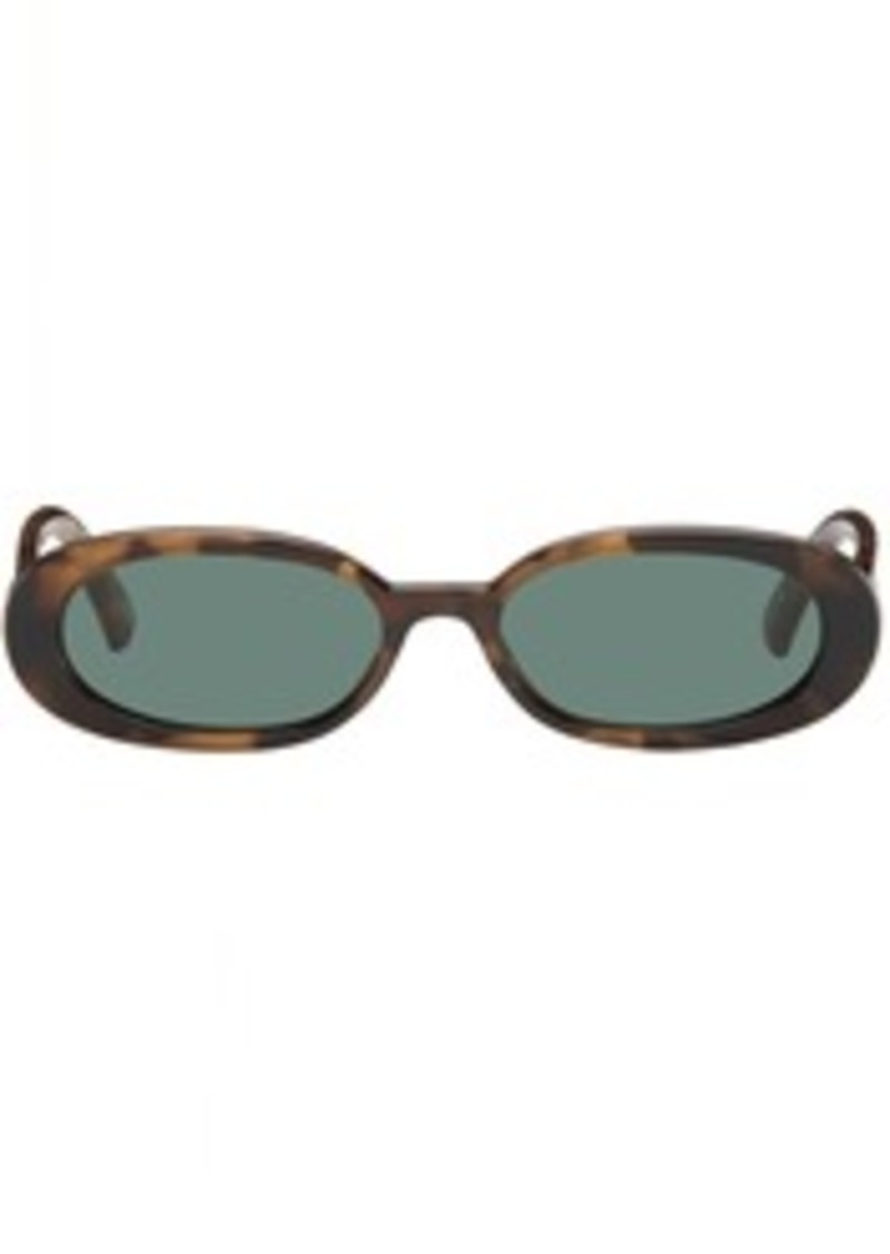 Le Specs Brown & Black Outta Love Sunglasses