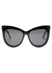 Le Specs Hidden Treasure oversized cat-eye sunglasses
