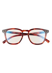 Le Specs No Biggie 49mm Blue Light Blocking Glasses in Toffee Tort at Nordstrom