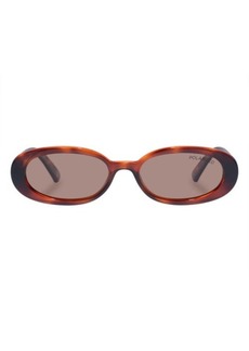 Le Specs Outta Love 51mm Oval Sunglasses