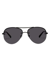 Le Specs Panarea 60mm Aviator Sunglasses