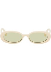 Le Specs SSENSE Exclusive Off-White Outta Love Sunglasses