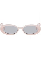 Le Specs SSENSE Exclusive Pink Outta Love Sunglasses