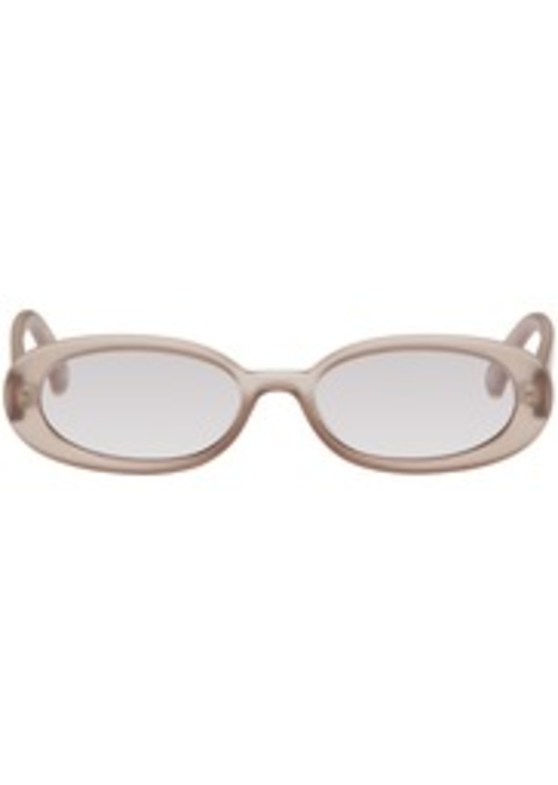 Le Specs Taupe Outta Love Sunglasses