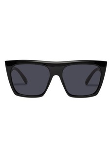 Le Specs The Thirst 58mm Gradient Square Sunglasses
