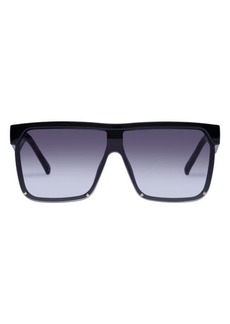 Le Specs Thirstday 137mm Gradient Shield Sunglasses