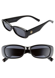 Le Specs Unreal 52mm Rectangle Sunglasses