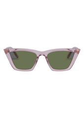Le Specs Velodrome 54mm Cat Eye Sunglasses