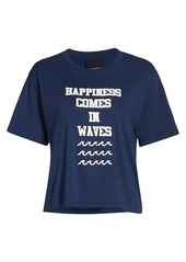 LE SUPERBE Happiness Comes in Waves T-Shirt