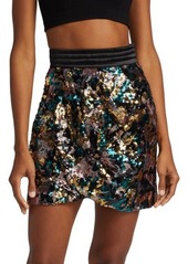 LE SUPERBE The Normandy Sequined Miniskirt