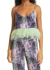 Women's Le Superbe Minted Feather Camisole