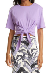 Le Superbe Tied Up T-Shirt in Orchid at Nordstrom
