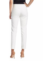 Lela Rose Catherine Stretch-Twill Pants