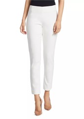 Lela Rose Catherine Stretch-Twill Pants