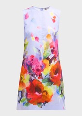 Lela Rose Kelly Floral Print Dress