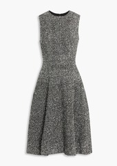 Lela Rose - Metallic bouclé-knit dress - Metallic - US 2
