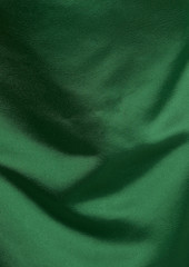 Lela Rose - Off-the-shoulder satin-crepe dress - Green - US 0