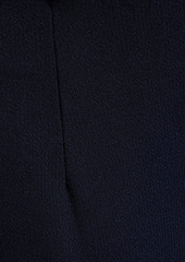 Lela Rose - Wool-blend crepe straight-leg pants - Blue - US 12