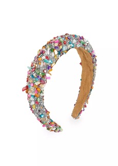 Lele Sadoughi Alice Crystal-Embellished Headband