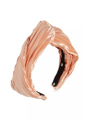 Lele Sadoughi Kids Greta Satin Twisted Headband