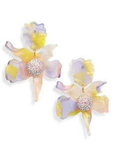 Lele Sadoughi Crystal Lily Earrings