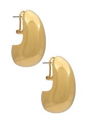 Lele Sadoughi Dome Hoop Earrings