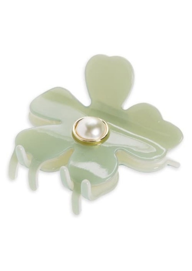 Lele Sadoughi Lily Imitation Pearl Claw Clip