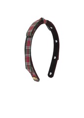 Lele Sadoughi Plaid Bardot Headband