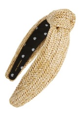 Lele Sadoughi Raffia Knotted Headband