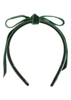 Lele Sadoughi Ribbon Slim Headband