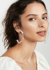 Lele Sadoughi Rio Grande Oversized Hoop Earrings