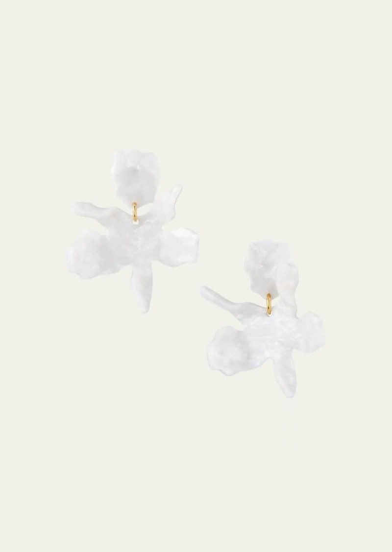 Lele Sadoughi Small Paper Lily Earrings