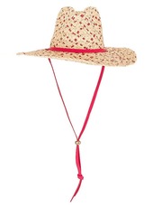 Lele Sadoughi Tina Two-tone Straw Hat