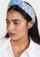 Lele Sadoughi x Lilly Pulitzer Crystal Knotted Headband