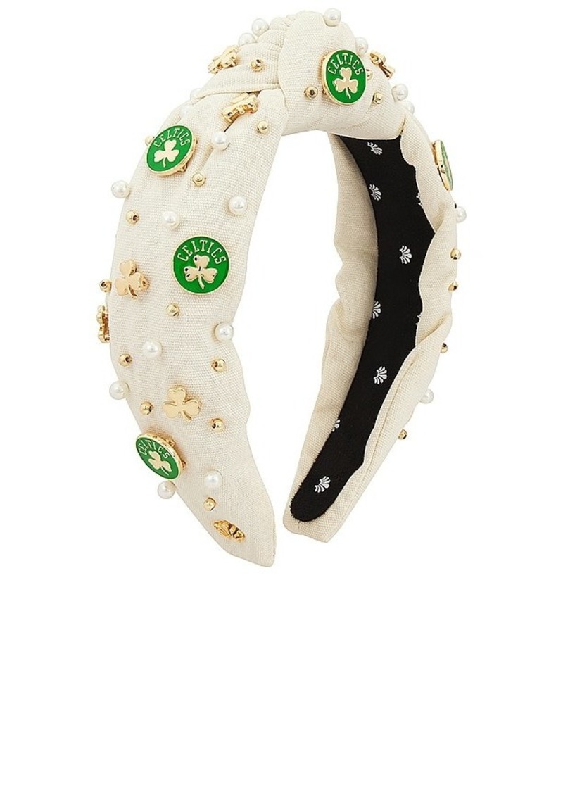 Lele Sadoughi x NBA Boston Celtics Embellished Headband